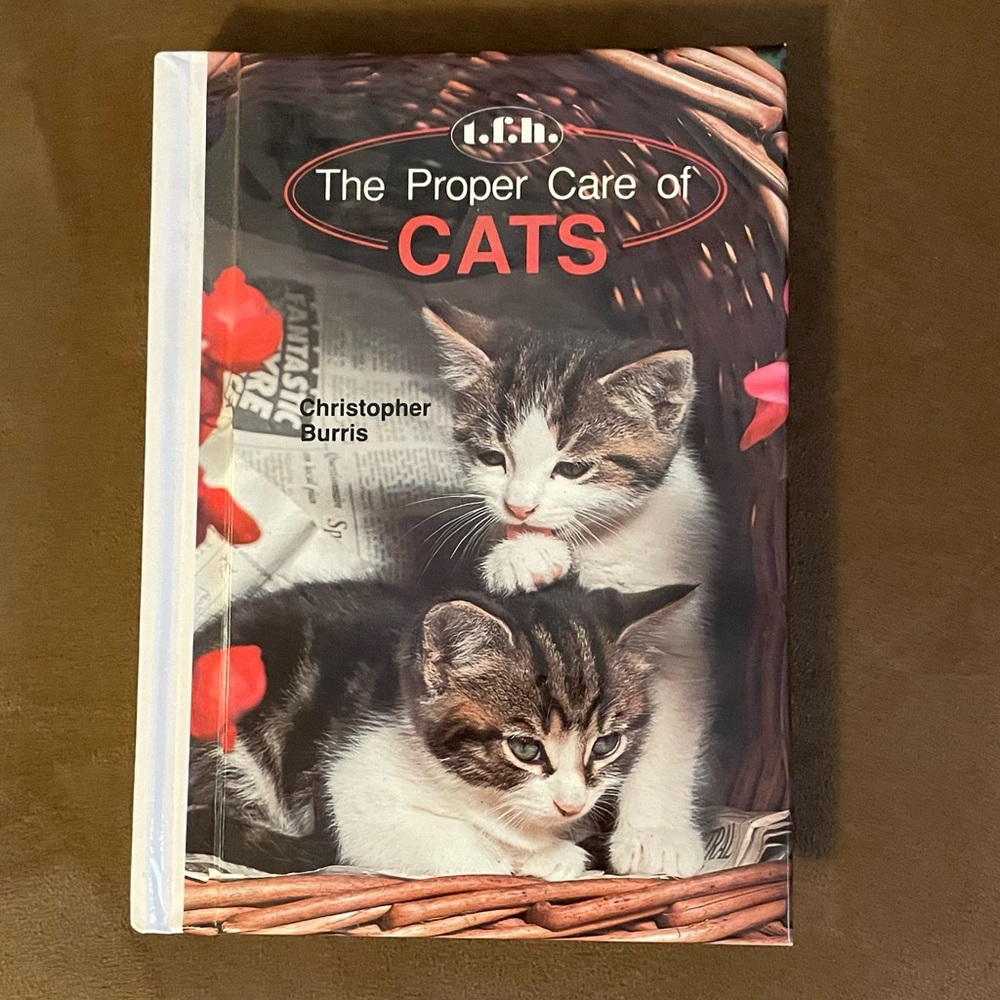 The Proper Care Of Cats Book